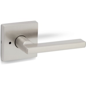 Kwikset Kwikset Halifax Privacy Lever Satin Nickel - 558516 | Lowe's Pro Supply