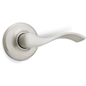 Kwikset Kwikset Balboa Passage Lever Satin Nickel - 558776 | Lowe's Pro Supply