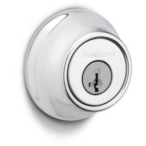 Kwikset SmartKey 660 Deadbolt, Keyed 1 Side Polished Chrome - 555062 | Lowe's Pro Supply