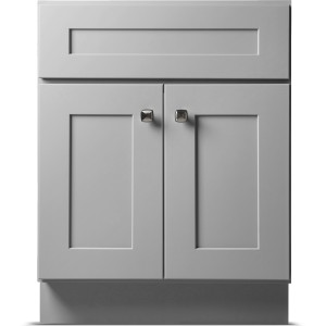 Design House Brookings Bathroom Vanity Without Top in Sherwin Williams® Gray, Unassembled, 24-in - 665681 | Lowe's Pro Supply
