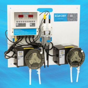 Rola-Chem Digital Controller with (2) 38 GPD Peristaltic Pumps - 918715 | Lowe's Pro Supply