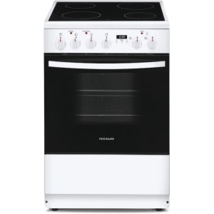 Frigidaire Frigidaire 24-in White Glass-Top Slide-In Electric Range with 4 Burners and 1.9-Cu Ft Convection Oven - 239008 | Lowe's Pro Supply
