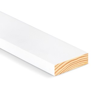 RELIABILT Primed S4S Spruce Pine Fir Common Softwood Board, 1-in x 4-in x 16-Ft - 678135 | Lowe's Pro Supply