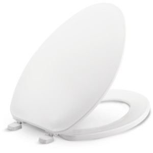 Bemis Bemis 170 Elongated Plastic Toilet Seat White - 730837 | Lowe's Pro Supply