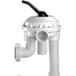 Pentair Hi-Flow 2" Valve with Bulkhead Fittings for Quad D.E. & Sand Filters - 918580 | Lowe's Pro Supply