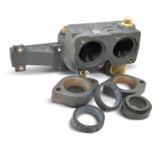 Raypak 006730F Cast Iron Complete Inlet/Outlet Header For Model R185A, R265A, R335A, R405A Pool Heater - 918619 | Lowe's Pro Supply