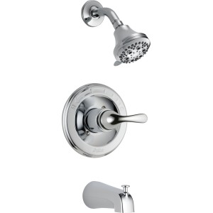 Delta Delta Classic Chrome 1-Handle 13 Series Bathtub and Shower Faucet Valve Not Included - 708351 | Lowe's Pro Supply