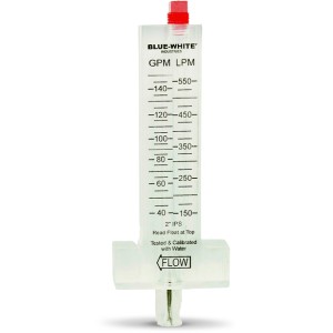 Blue-White Industries Pitot Tube Horizontal Flow Meter 2.5" IPS - 925255 | Lowe's Pro Supply