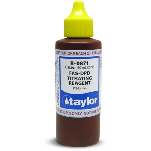 Taylor R-0871-C-12 2 oz FAS-DPD Titrating Reagent for Chlorine Dropper Bottle - 925268 | Lowe's Pro Supply