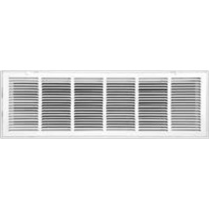 Vertical Grille White 12" x 30"