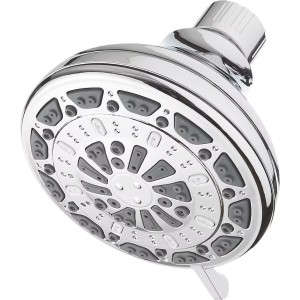 Project Source Project Source 6-Spray 3-in Round Chrome Showerhead - 745392 | Lowe's Pro Supply
