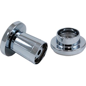 LPS Sourcing Adjustable Chrome ABS Shower Rod Ends - 746620 | Lowe's Pro Supply