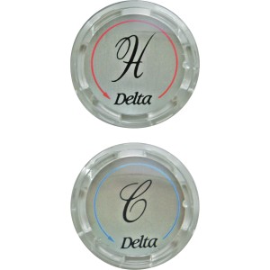 Delta Genuine Two-Handle Index Buttons