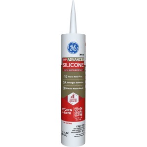 GE Advanced Silicone 2 Kitchen & Bath Sealant 10.1 oz