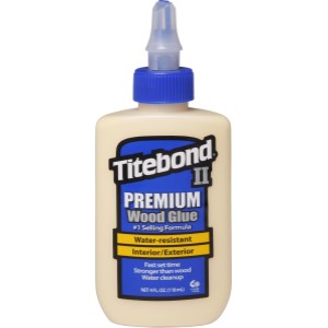 Titebond II Premium Wood Glue 4 oz, 343404