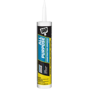Dap All Purpose Latex White Multi-use Interior Construction Adhesive, 10.3 oz - 802158 | Lowe's Pro Supply