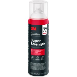 3M Super 77 Multipurpose Spray Adhesive, 14oz - 804107 | Lowe's Pro Supply