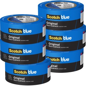 3M Blue Painters Tape 1.88 X 60 YD Pack of 6