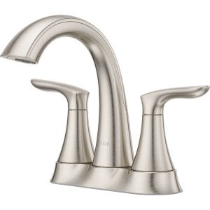Weller Brushed Nickel Lavatory Faucet with Pop-Up