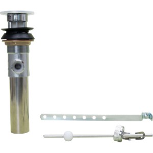 Pfister Genuine Brass Pop-Up Assembly Chrome - 742133 | Lowe's Pro Supply