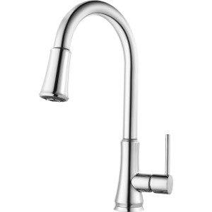 Pfister Pfirst Series Chrome Pull-Down Kitchen Faucet - 712265 | Lowe's Pro Supply