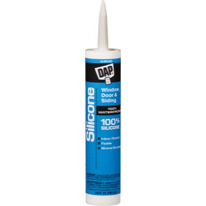 Dap Window and Door Silicone Caulk Almond 9.8 oz