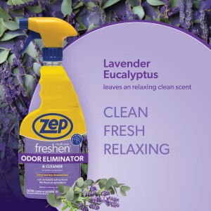 Zep Odor Eliminator Cleaner 32 -oz Lavender Eucalyptus Air Freshener - 521063 | Lowe's Pro Supply