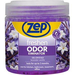 Zep Odor Eliminator Gel Crystals 14 -oz Lavender Vanilla Air Freshener - 521065 | Lowe's Pro Supply