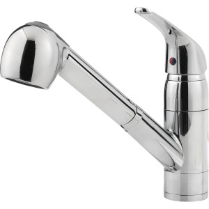 Pfister Pfirst Chrome Pull-Out Spout Kitchen Faucet - 712233 | Lowe's Pro Supply