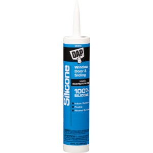 Dap Window and Door Silicone Caulk White 9.8 oz
