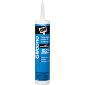 Dap Window and Door Silicone Caulk Clear 9.8 oz