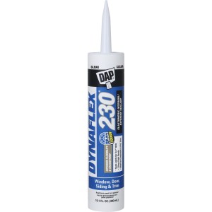 Dap DYNAFLEX 230 Premium Caulk Clear 10.1 oz