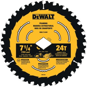 7-1/4" 24-Tooth Circular Saw Blade