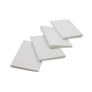 Frost King 1-1/2-in x 1-3/4-in x 1/8-in White Vinyl-coated Foam Door Weatherstrip 4 -Pack - 615104 | Lowe's Pro Supply