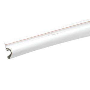 Frost King 7-ft x 1-in x 1/2-in White PVC Door Weatherstrip - 615302 | Lowe's Pro Supply