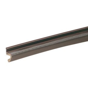 Frost King 7-ft x 1-in x 1/2-in Brown PVC Door Weatherstrip - 615303 | Lowe's Pro Supply