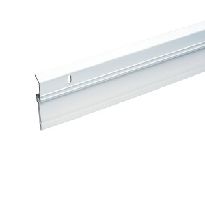 Frost King 3-ft x 2-1/4-in x 1/2-in White Aluminum/Vinyl Door Weatherstrip - 615308 | Lowe's Pro Supply