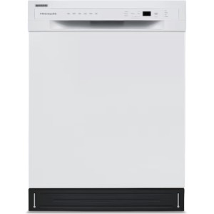 Frigidaire Built-In Dishwasher 24", Steel Tub, 52 dB Quiet Operation, ADA, Energy Star, White - 191417 | Lowe's Pro Supply