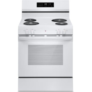 Frigidaire Coil Electric Range 30"W, 5.3 cu ft, Freestanding, 4-Burners, White - 239005 | Lowe's Pro Supply