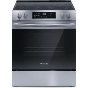 Frigidaire Smooth-Top Electric Range 30"W, 5.3 cu ft, Freestanding, 5-Burners, ADA, Energy Star, Stainless Steel - 239012 | Lowe's Pro Supply