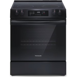 Frigidaire Smooth-Top Electric Range 30"W, 5.3 cu ft, Freestanding, 5-Burners, ADA, Energy Star, Black - 239013 | Lowe's Pro Supply