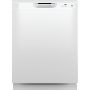 GE Built-In Dishwasher 24", Tall Tub Dishwasher with Front Controls, White - 284067 | Lowe's Pro Supply