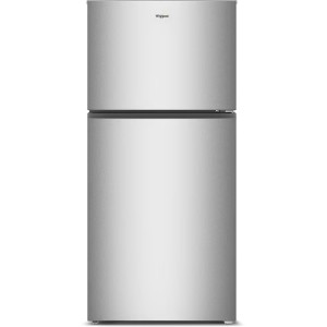 Whirlpool Top-Freezer Refrigerator, 30 in, 19.0 cu ft, Ice Maker, ADA, Stainless Steel - 290013 | Lowe's Pro Supply