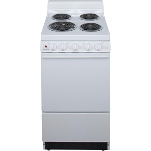 Holiday Coil Electric Range, 20"W, 2.4 cu ft, Freestanding, ADA, White - 303112 | Lowe's Pro Supply