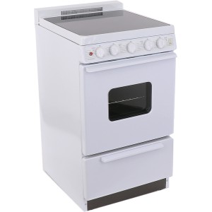 Premier Appliances Smooth-Top Electric Range, 20"W, 2.4 cu ft, Freestanding, ADA, White - 303120 | Lowe's Pro Supply