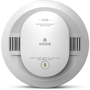 Kidde Firex Wireless Interconnectable Smoke Alarm with Voice and AA Batteries - 360002 | Lowe's Pro Supply
