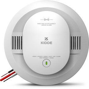 Kidde Firex Smoke Alarm, Hardwired + Wireless Interconnect with Voice and AA Backup Batteries - 360003 | Lowe's Pro Supply