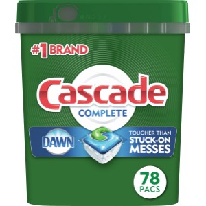 Cascade 78 -Count Fresh Scent Dishwasher Detergent - 500951 | Lowe's Pro Supply