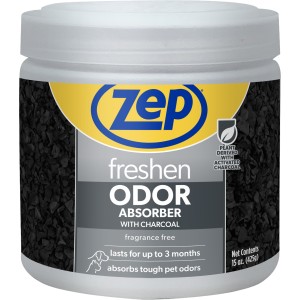 Zep Odor Absorber Pet 15 -oz Fragrance Free with Charcoal Air Freshener - 521066 | Lowe's Pro Supply