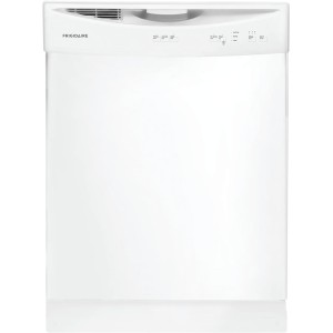 Frigidaire White 4-Cycle Dishwasher